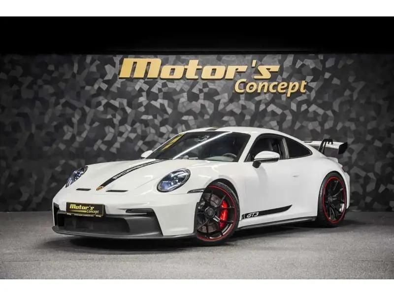 Blanc Utilisé 2021 Porsche 911 GT3 Coupé | 204 990 € (Prix assez cher) - Image 1/4
