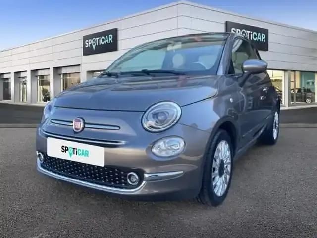 Electroclash grey métal Utilisé 2019 Fiat 500 Lounge Berline | 10 990 € (Prix juste) - Image 1/4
