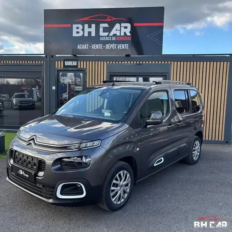 Gris Utilisé 2020 Citroën Berlingo Shine Monospace | 20 290 € (Prix juste) - Image 1/2