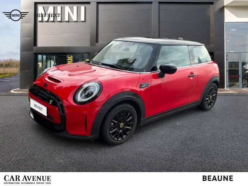 Chili red Utilisé 2021 Mini Cooper SE Citadine | 18 990 € (Prix juste) - Image 1/1
