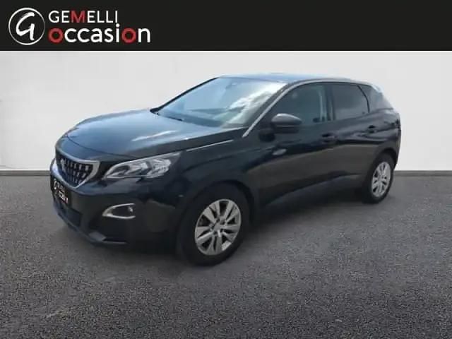 Noir perla nera (m) Utilisé 2020 Peugeot 3008 Active SUV | 16 990 € (Bon prix) - Image 1/4