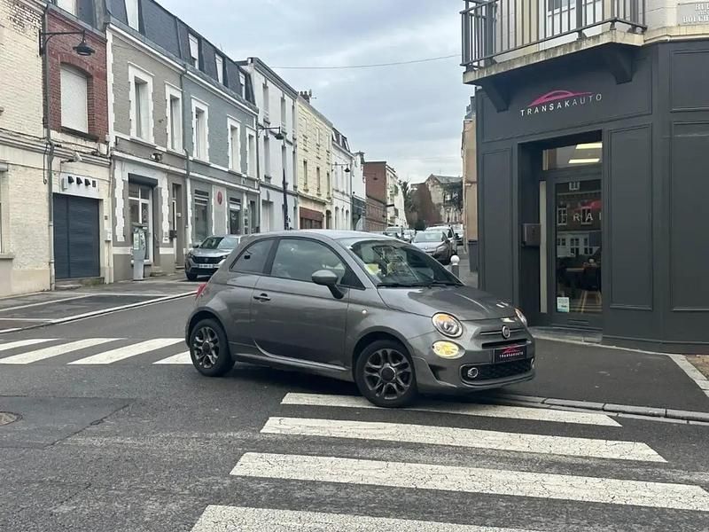 Gris Occasion 2019 Fiat 500 S Citadine | 8 990 € (Prix juste) - Image 1/4