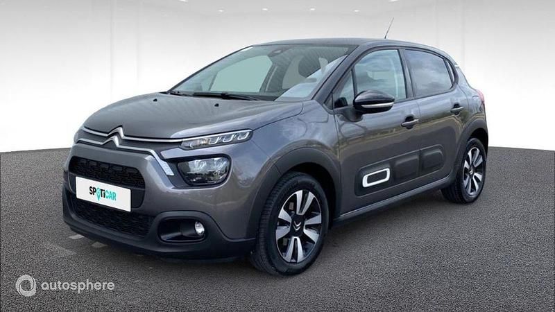 Gris Utilisé 2023 Citroën C3 PureTech Citadine | 12 578 € (Prix juste) - Image 1/4