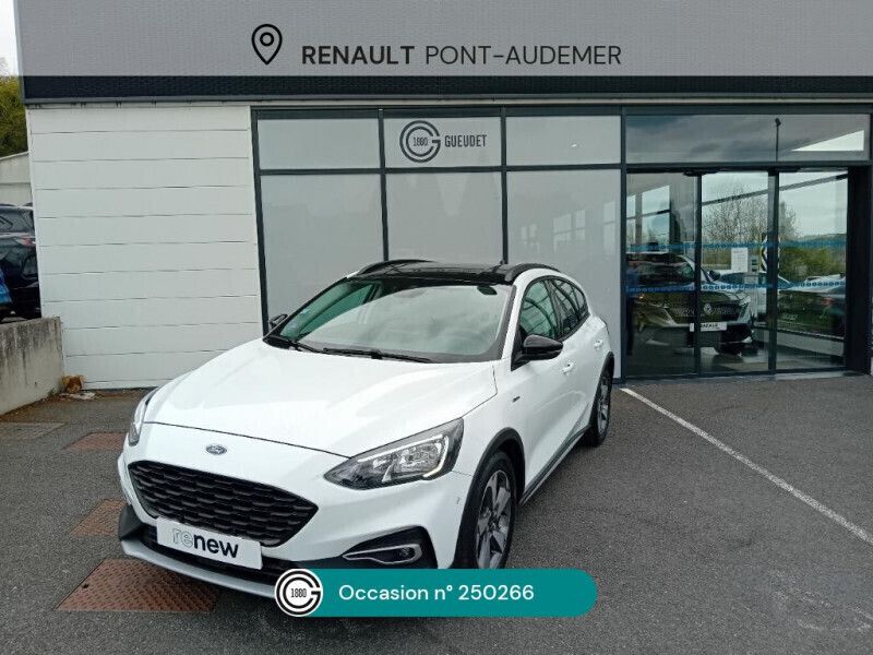 Blanc Utilisé 2019 Ford Focus Active Berline | 13 999 € (Bon prix) - Image 1/4