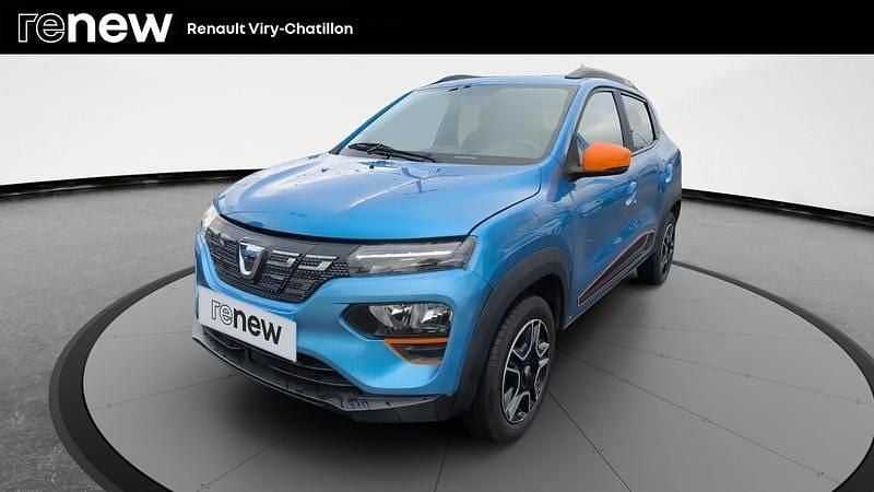 Bleu Utilisé 2021 Dacia Spring Comfort Plus Citadine | 8 460 € (Prix juste) - Image 1/4