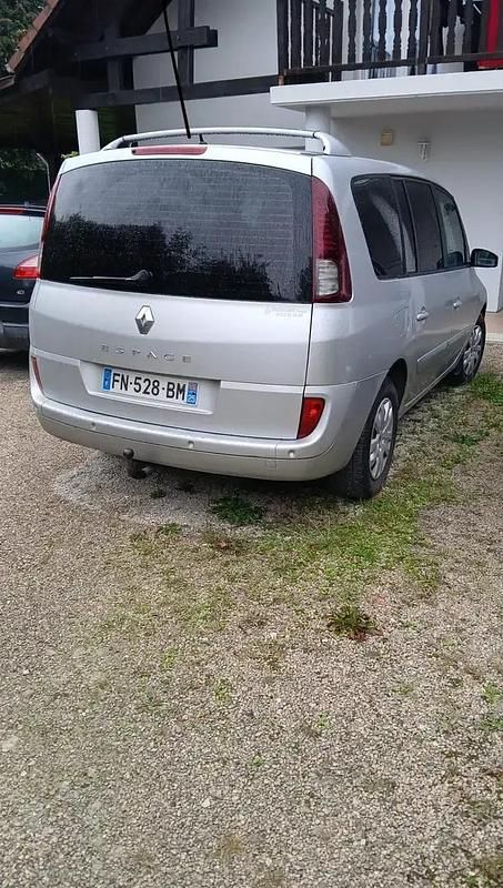 Gris Occasion 2008 Renault Espace Evolution Monospace | 4 350 € - Image 1/4