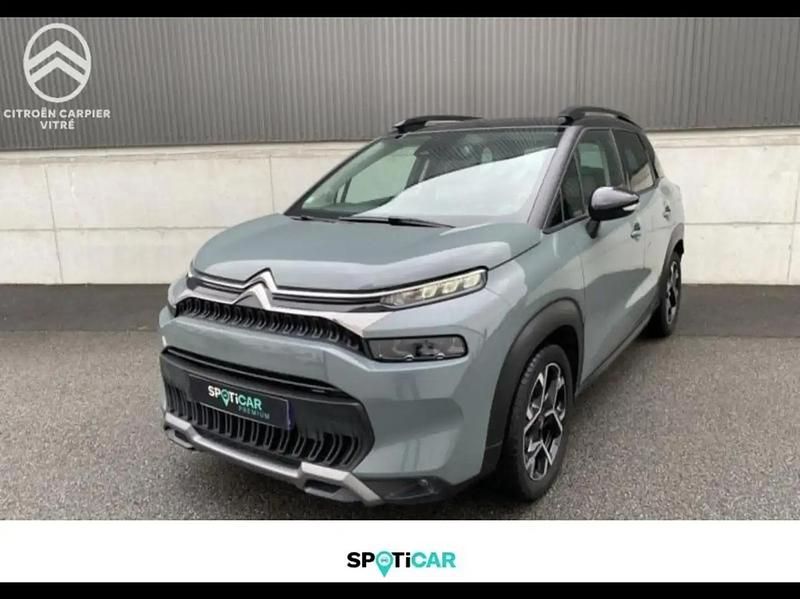 Vert Utilisé 2022 Citroën C3 Aircross PureTech SUV | 18 900 € (Prix cher) - Image 1/4