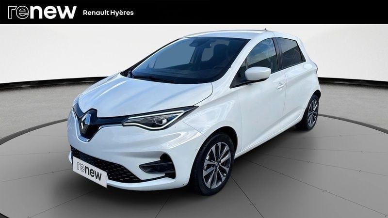 Blanc Utilisé 2021 Renault Zoe Intens Citadine | 14 490 € (Bon prix) - Image 1/4
