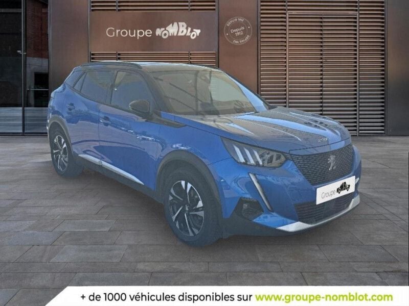 Occasion Peugeot e-2008 GT-line 100 kW (136 ch) 2021 Bleu SUV