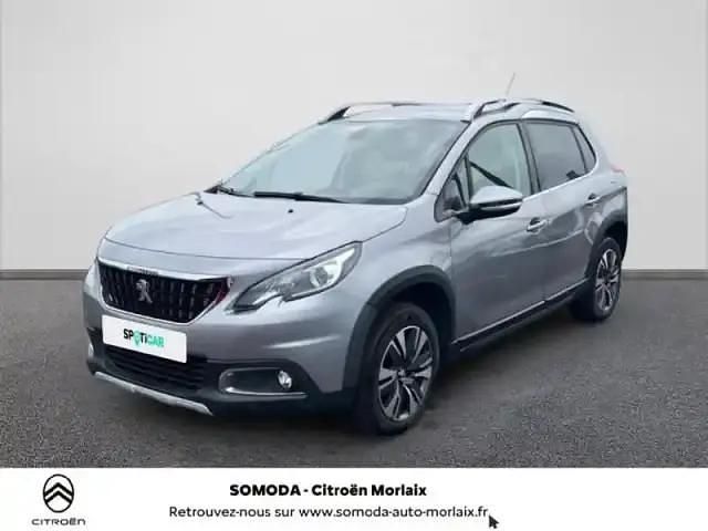 Gris artense Utilisé 2019 Peugeot 2008 Allure SUV | 10 470 € (Bon prix) - Image 1/4