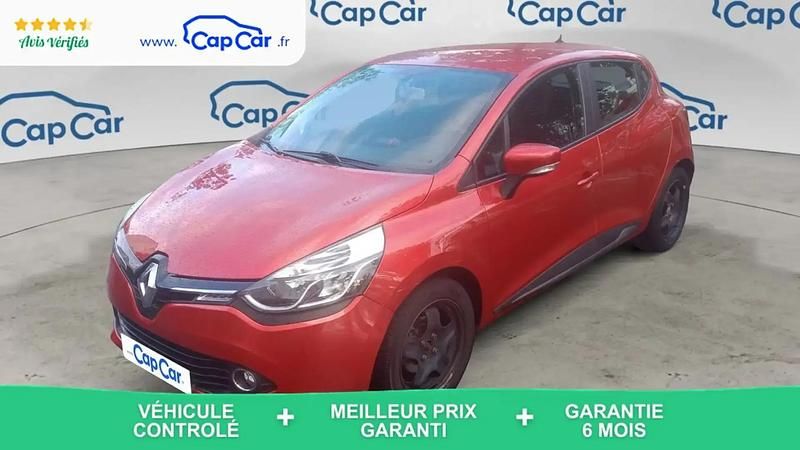 Rouge Utilisé 2015 Renault Clio IV Zen Citadine | 7 990 € (Bon prix) - Image 1/4