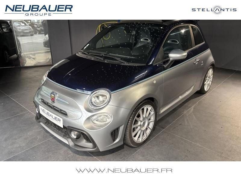 Col. ex.série bleu riva/gris/liseré bleu Utilisé 2018 Abarth 695C Cabriolet | 22 970 € - Image 1/4