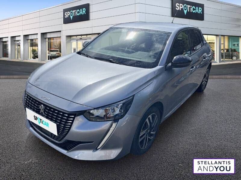 Gris Utilisé 2022 Peugeot 208 S Citadine | 15 090 € (Prix juste) - Image 1/4