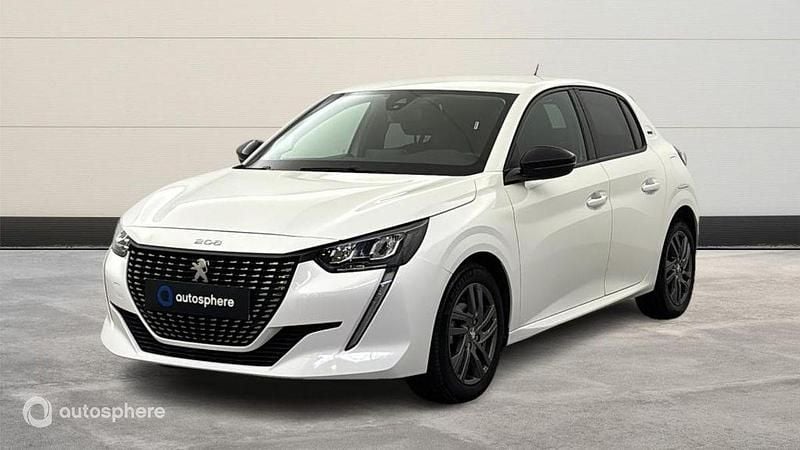 Blanc Utilisé 2022 Peugeot 208 Style Citadine | 12 799 € (Prix juste) - Image 1/4