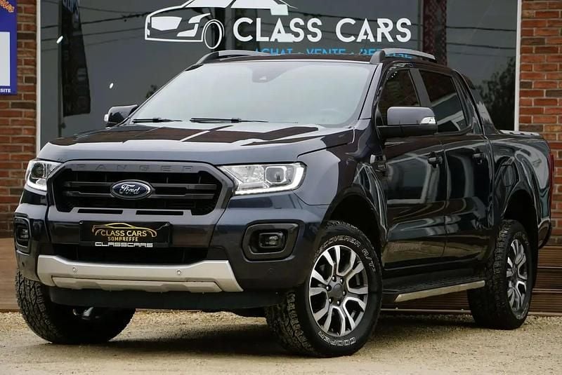 Bleu Utilisé 2021 Ford Ranger Wildtrack Pick-up | 27 990 € (Prix juste) - Image 1/4