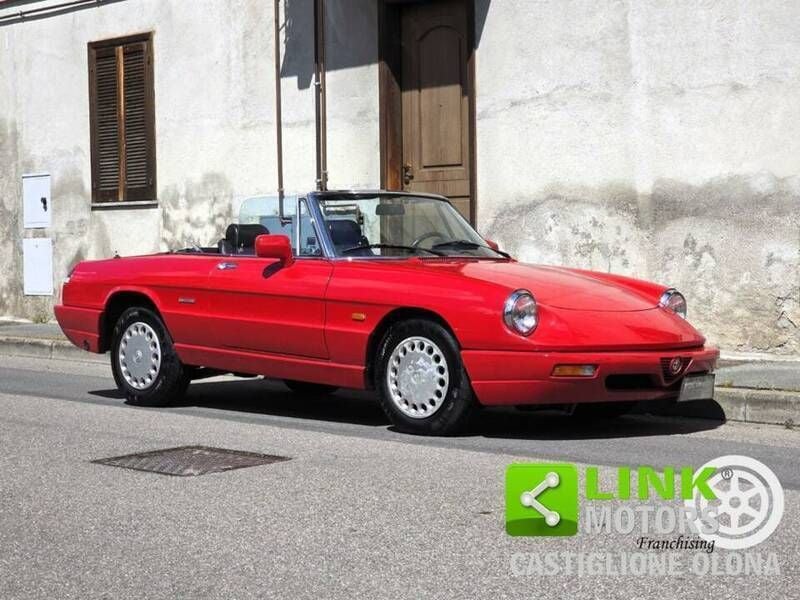 Rouge Utilisé 1991 Alfa Romeo Spider Cabriolet | 22 500 € - Image 1/4