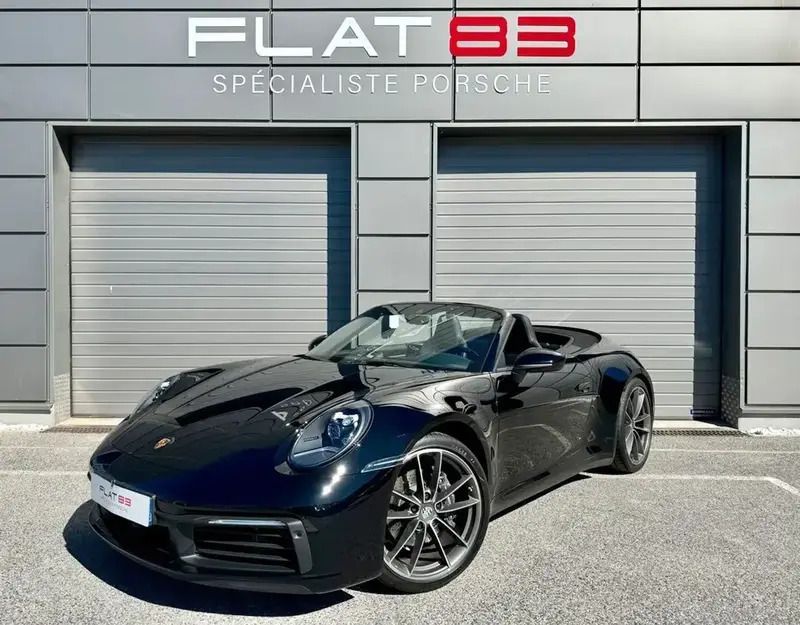 Noir Utilisé 2020 Porsche 911 Carrera Cabriolet Cabriolet | 134 990 € - Image 1/4