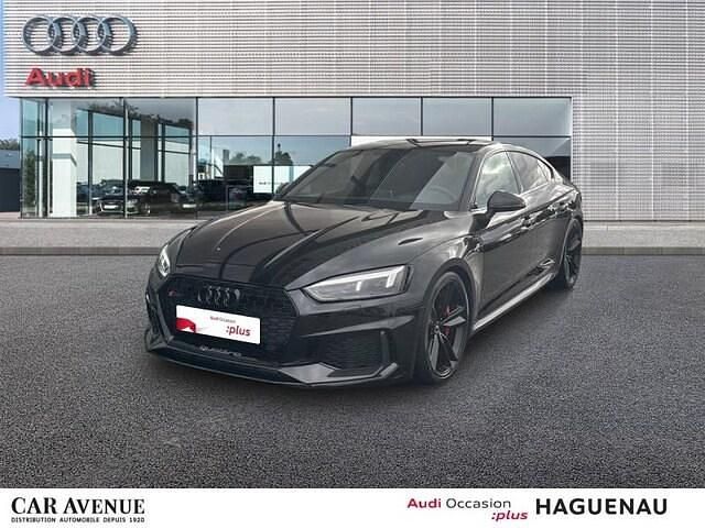 Noir mythic métallisé Utilisé 2019 Audi RS5 Sportback Design Coupé | 61 989 € (Prix assez cher) - Image 1/4