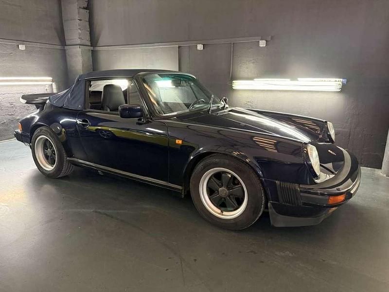 Occasion Porsche 911 232 ch (170 kW) 1987 Bleu Cabriolet
