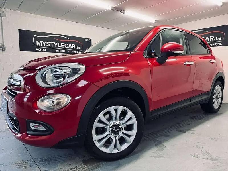 Rouge Occasion 2017 Fiat 500X Lounge SUV | 10 500 € (Prix juste) - Image 1/4