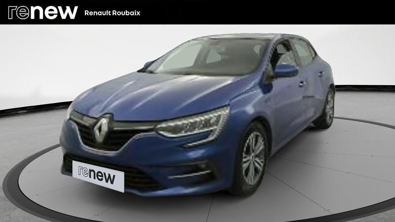 Bleu Occasion 2022 Renault Mégane IV Evolution Berline | 17 749 € (Prix juste) - Image 1/4