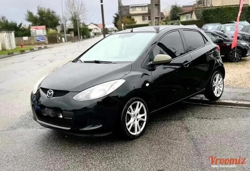 Noir Occasion 2008 Mazda 2 Citadine | 2 990 € (Bon prix) - Image 1/4