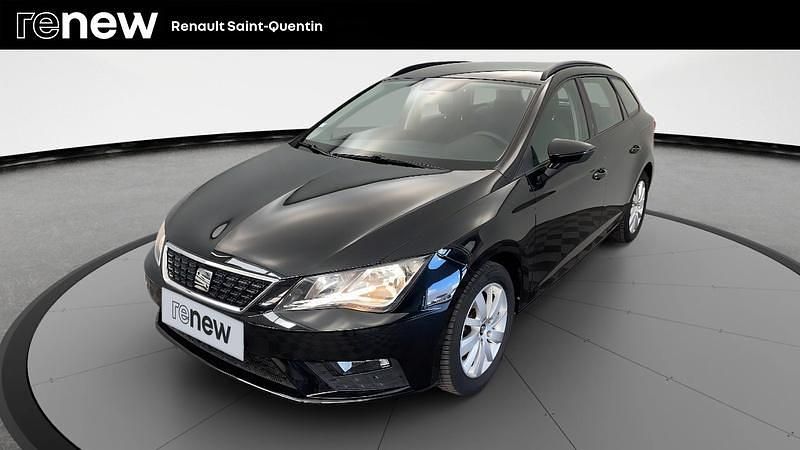 Noir Utilisé 2019 Seat Leon ST Reference Break | 13 990 € (Super prix) - Image 1/4