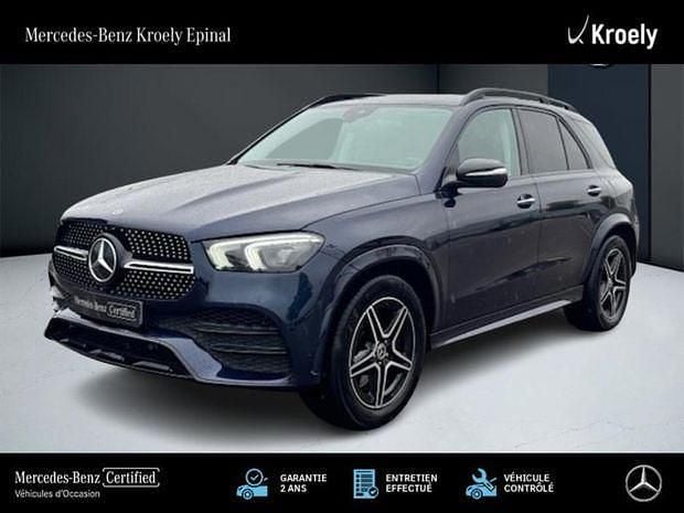 Bleu Utilisé 2022 Mercedes GLE350 AMG line SUV | 66 990 € (Prix assez cher) - Image 1/4