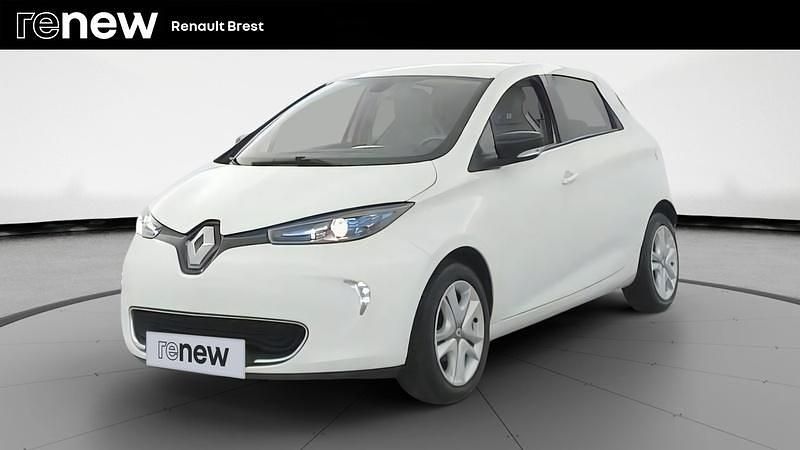 Blanc Utilisé 2017 Renault Zoe Zen Citadine | 7 490 € (Prix juste) - Image 1/4