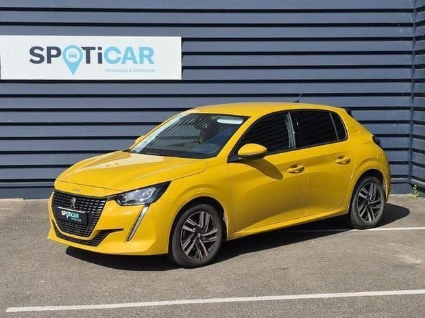 Jaune Utilisé 2022 Peugeot 208 Allure Citadine | 12 990 € (Bon prix) - Image 1/4
