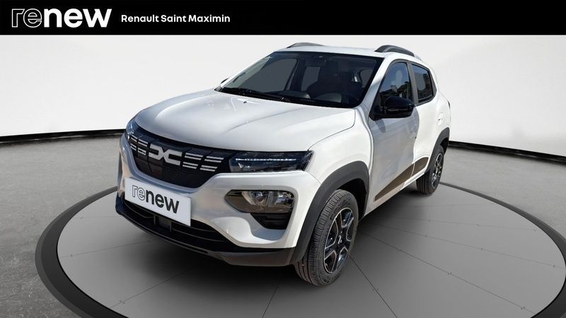 Blanc Utilisé 2023 Dacia Spring Essentiel Citadine | 9 980 € (Prix juste) - Image 1/4