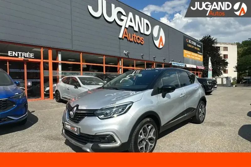 Gris Utilisé 2018 Renault Captur Intens SUV | 10 980 € (Prix juste) - Image 1/4