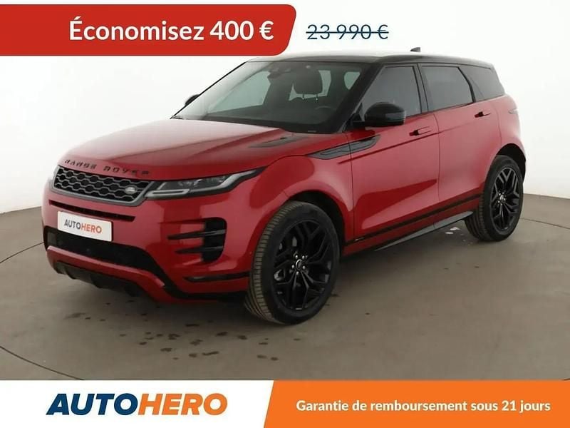 Rouge Occasion 2019 Land Rover Range Rover evoque SE Dynamic SUV | 23 590 € (Super prix) - Image 1/2