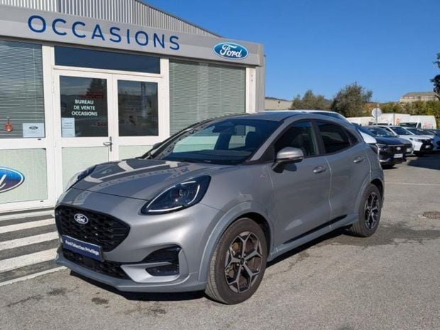 Gris Utilisé 2024 Ford Puma ST-Line | 24 943 € (Prix juste) - Image 1/4