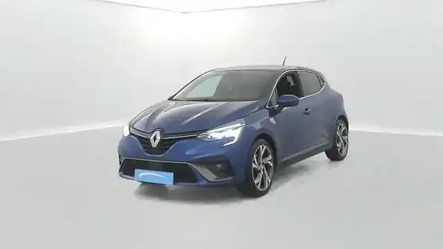 Bleu fonce Occasion 2020 Renault Clio V Berline | 16 890 € (Prix juste) - Image 1/4