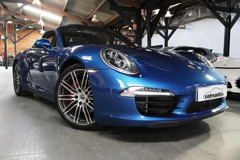 Bleu Utilisé 2015 Porsche 911 Targa 4S Cabriolet | 116 800 € - Image 1/4