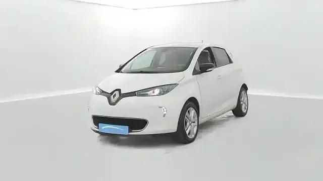Blanc Occasion 2018 Renault Zoe Zen Citadine | 8 990 € (Prix assez cher) - Image 1/4
