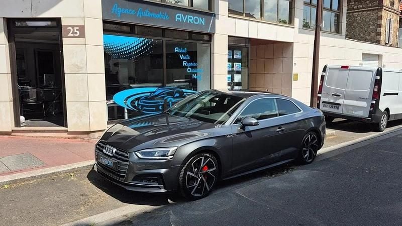 Gris Utilisé 2017 Audi A5 S-Line Coupé | 17 990 € - Image 1/4