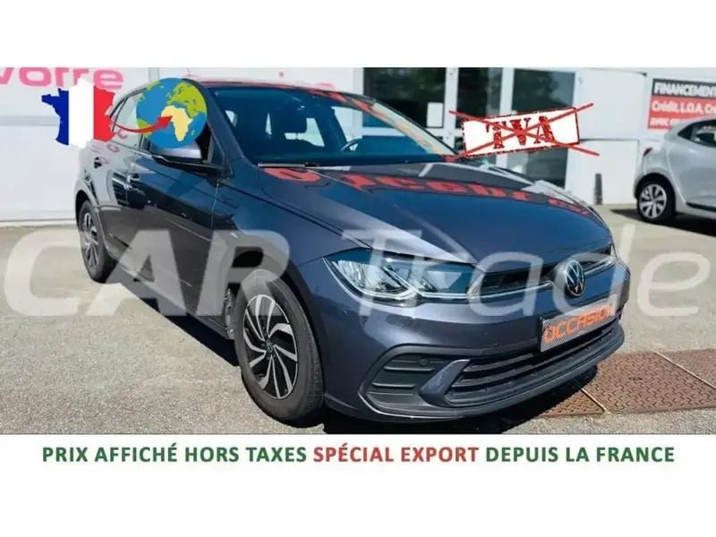 Gris Utilisé 2023 VW Polo Life Citadine | 17 500 € (Super prix) - Image 1/4