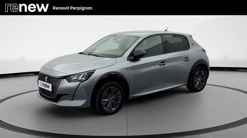 Gris Utilisé 2022 Peugeot e-208 Citadine | 14 990 € (Bon prix) - Image 1/4