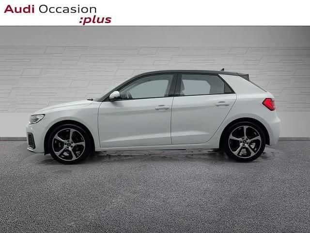 Occasion Audi A1 Sportback Advanced Plus 110 ch (80 kW) 2021 Blanc glacier métallisé Citadine