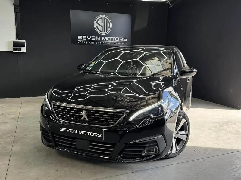 Noir Utilisé 2017 Peugeot 308 GT-line Berline | 8 990 € - Image 1/4
