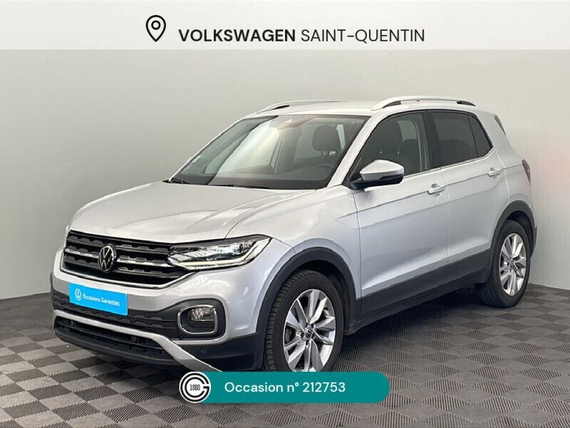 Gris Utilisé 2022 VW T-Cross SUV | 20 990 € (Prix juste) - Image 1/4