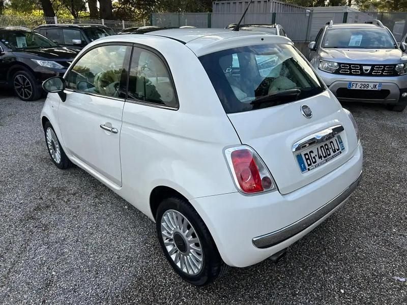 Occasion Fiat 500 Lounge 86 ch (63 kW) 2011 Blanc Berline