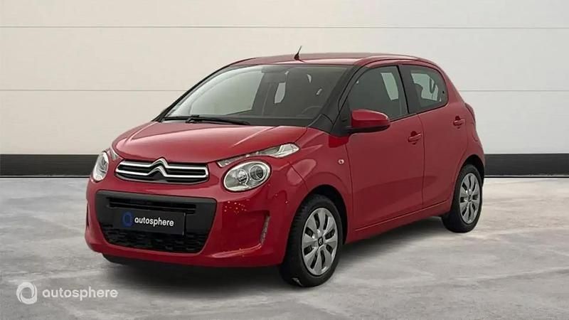 Rouge Utilisé 2021 Citroën C1 Feel Citadine | 8 899 € (Prix juste) - Image 1/4