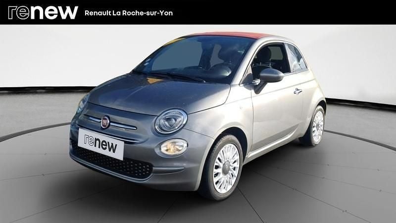 Blanc Occasion 2019 Fiat 500C Lounge Cabriolet | 11 480 € (Bon prix) - Image 1/4