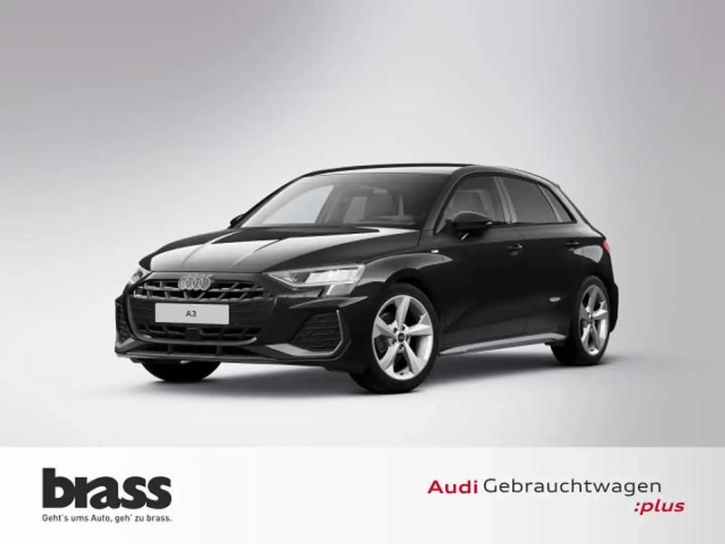 Noir Utilisé 2024 Audi A3 S-Line Berline | 33 100 € (Bon prix) - Image 1/4