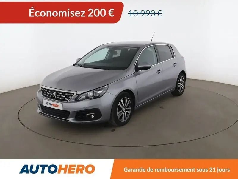 Gris Utilisé 2020 Peugeot 308 Allure Berline | 10 790 € (Super prix) - Image 1/2