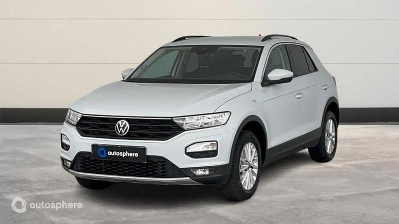 Blanc Utilisé 2021 VW T-Roc LOUNGE SUV | 24 999 € (Prix juste) - Image 1/4