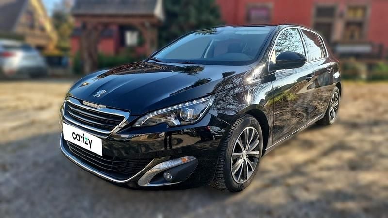 Noir Utilisé 2017 Peugeot 308 Allure Berline | 6 896 € (Bon prix) - Image 1/4